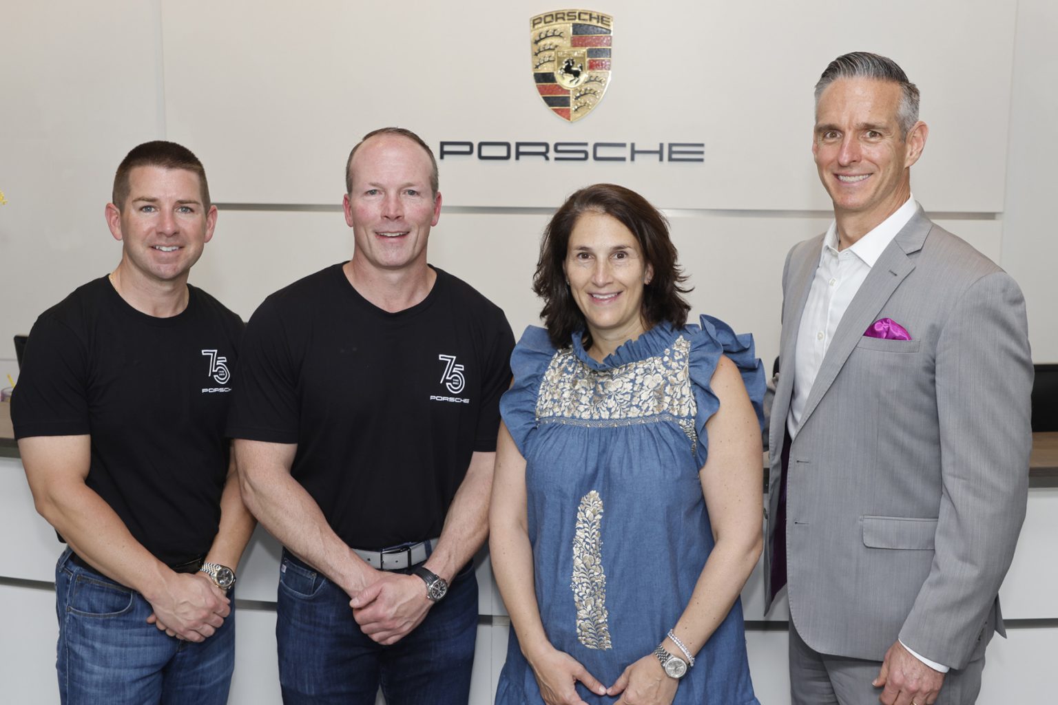 Porsche Marks 75 Years with Celebration Park Place Dealerships
