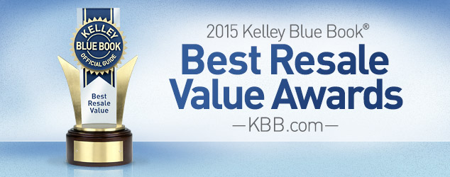 kelley blue book best resale value awards