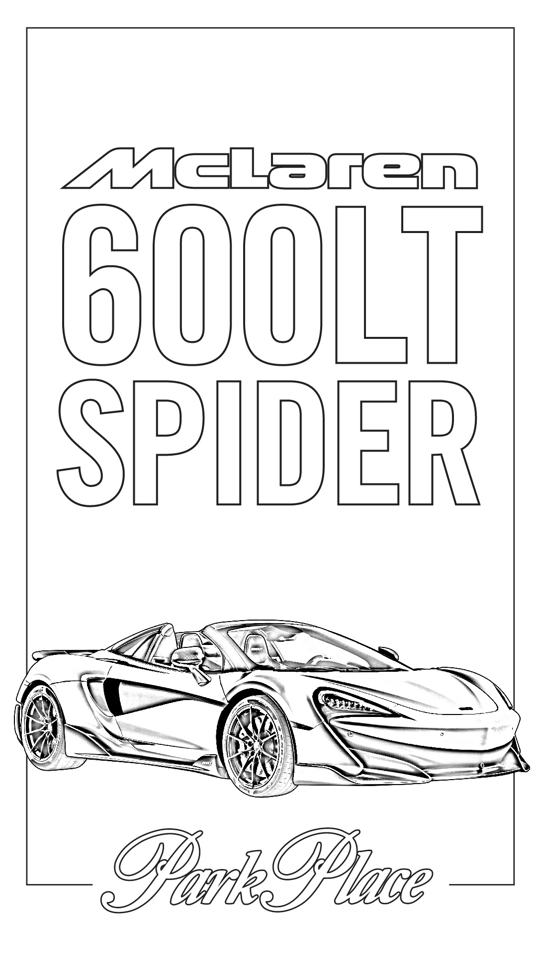 Download Mclaren Supercars Coloring Pages - automotive wallpaper