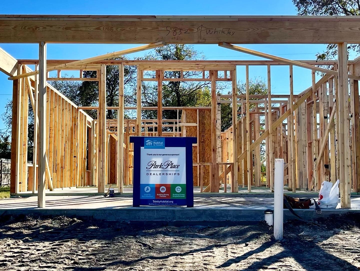 Park Place Dealerships Breaks Ground on Trinity Habitat for Humanity Home in Fort Worth Park