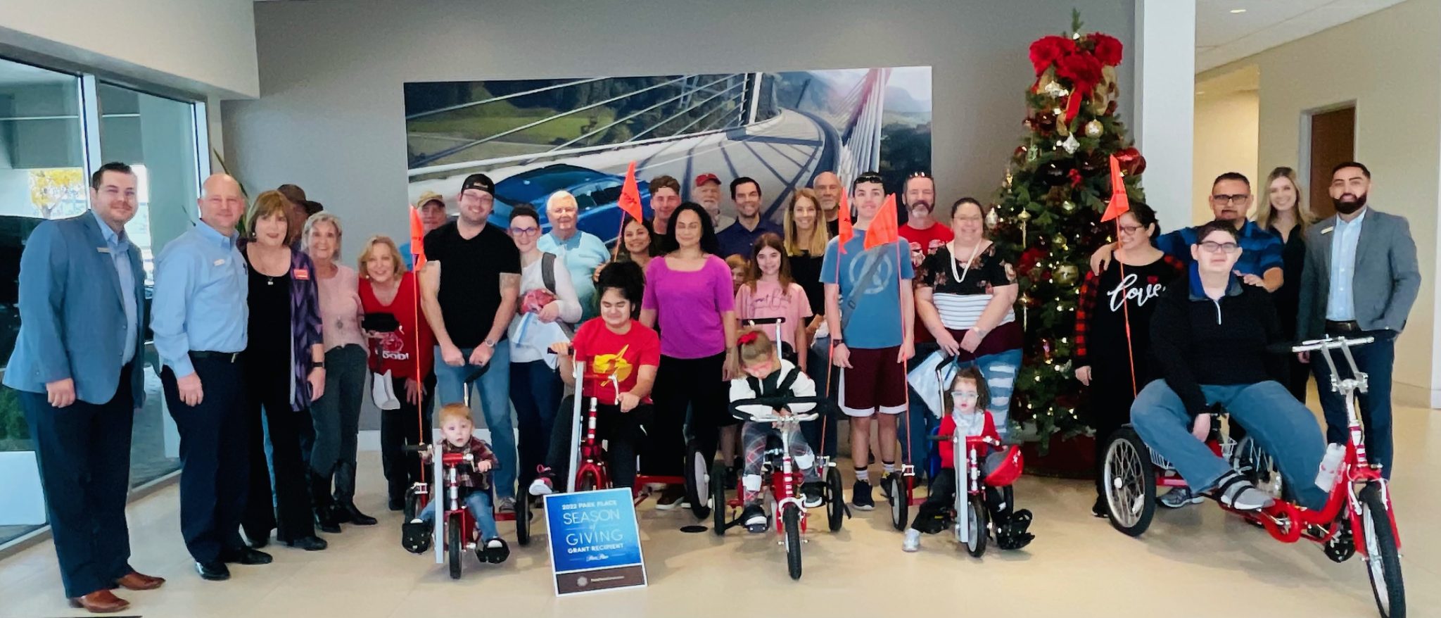 Park Place Jaguar Land Rover Presents Grapevine AMBUCS with AmTrykes